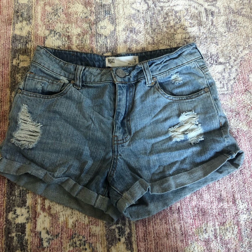 jean shorts